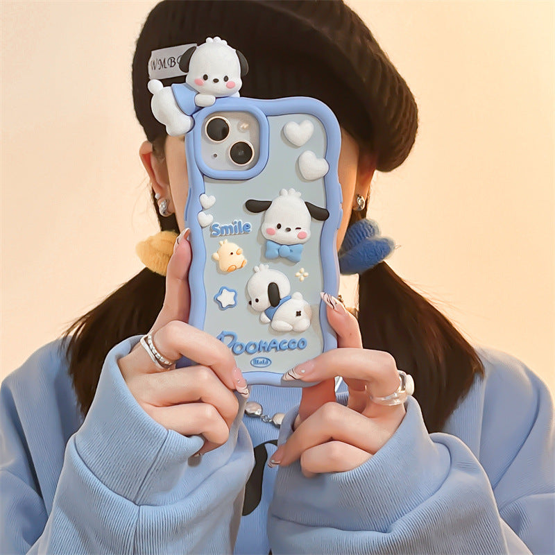 INSNIC Creative Cute Pacha Dog Hülle für iPhone