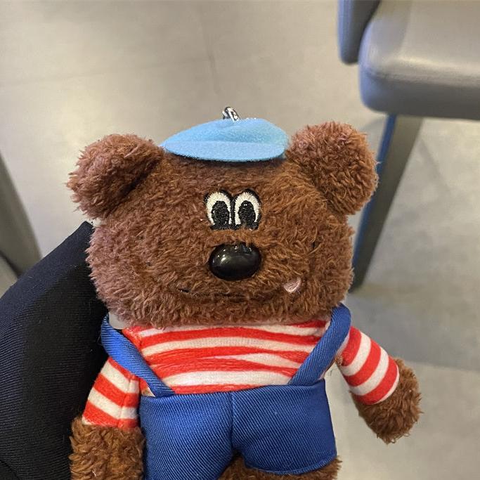 AirPods Bag | INSNIC Creative Autumn And Winter Cute Hat Brown Bear