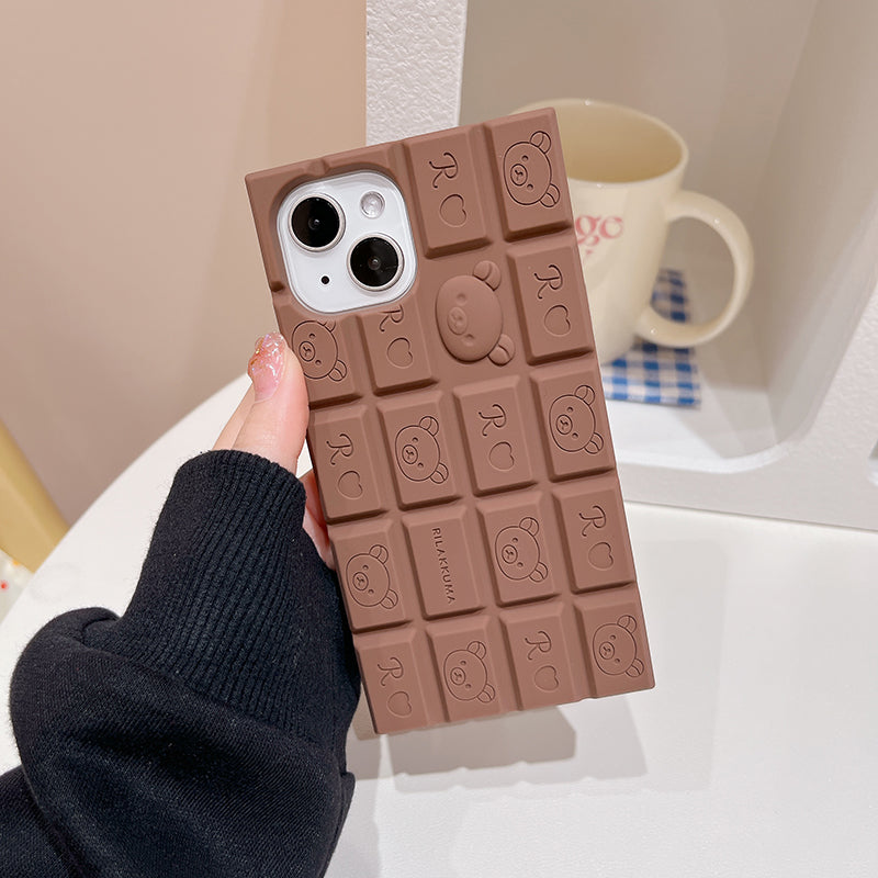 iPhone case | INSNIC Creative 3D Cartoon Chocolate Easy Bear