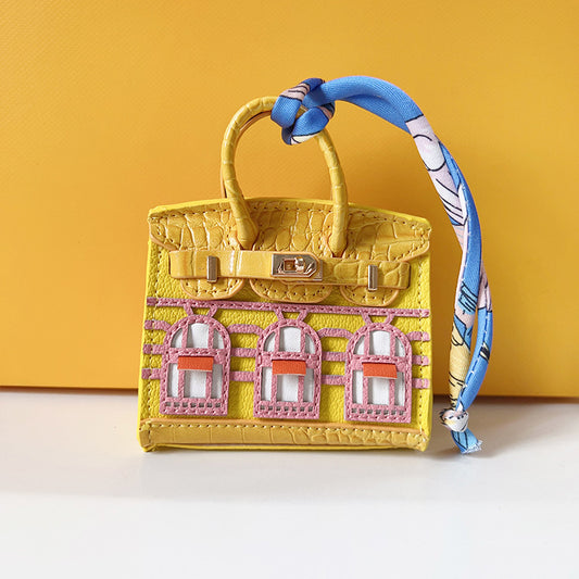 AirPods Bag | INSNIC Yellow Mini Creative Window House