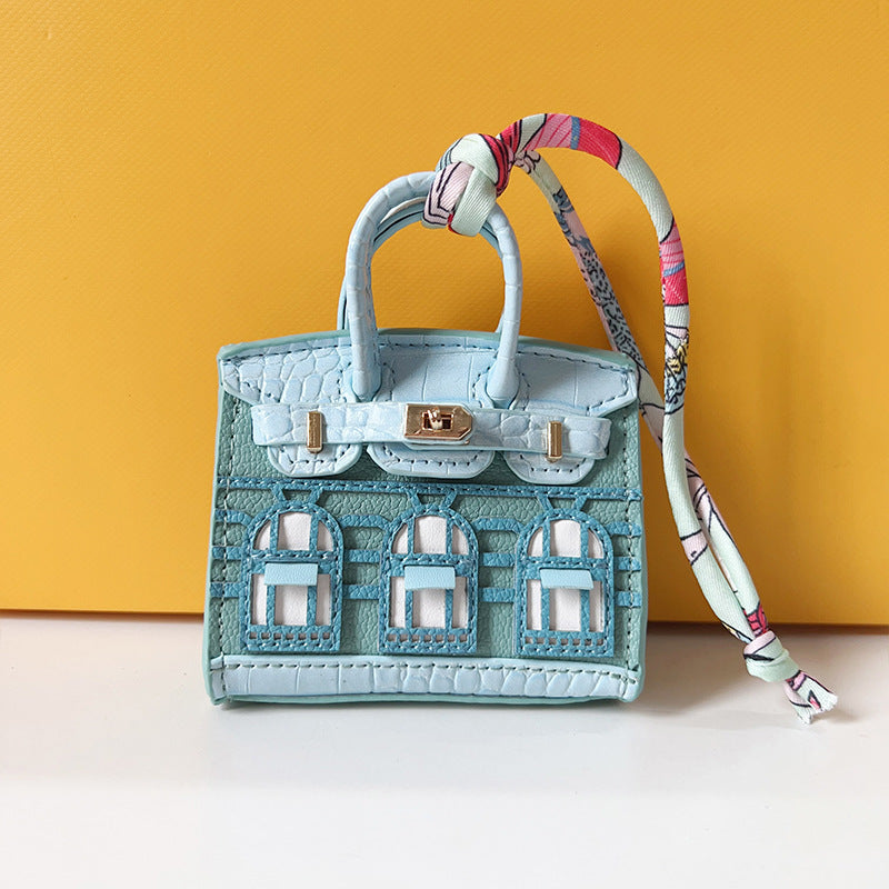 INSNIC Light Blue Window Clutch AirPods Bag: Gift-Ready Women's Accessory