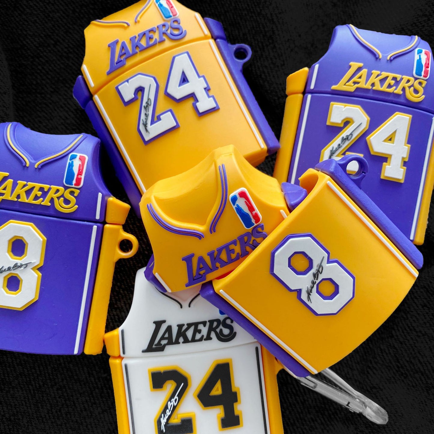 INSNIC 8&24 Basketball AirPods Case: Tribute Edition