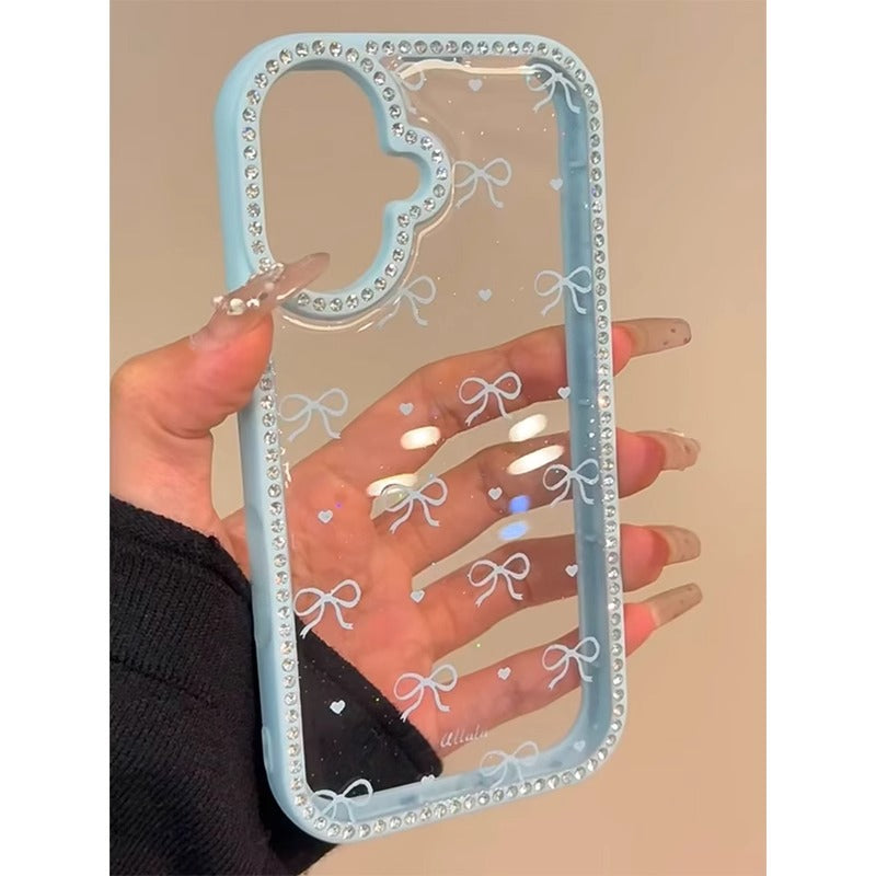 INSNIC Magnetische Glitzerhülle mit Farbverlauf für das iPhone