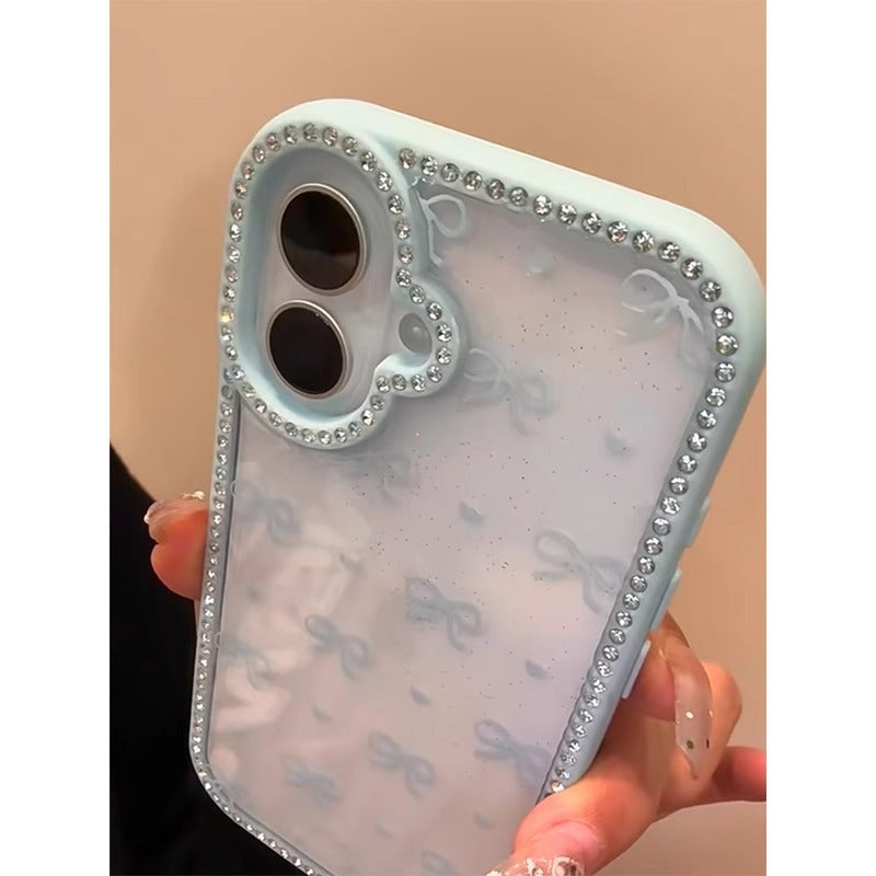 INSNIC Magnetische Glitzerhülle mit Farbverlauf für das iPhone