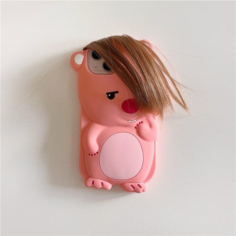 INSNIC Little Beaver iPhone Case – Quirky Animal-Inspired Design, Soft Silicone & Premium Protection