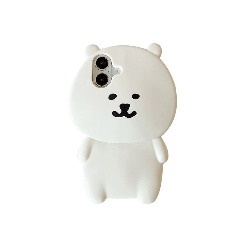 iPhone case | INSNIC Creative Cute White Self-deprecating Bear