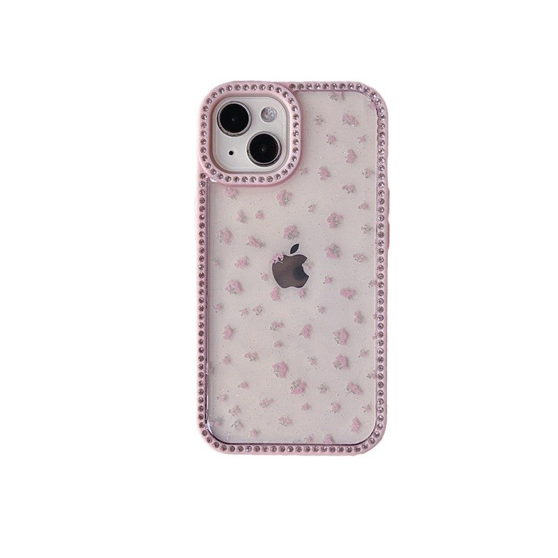INSNIC Magnetische Glitzerhülle mit Farbverlauf für das iPhone