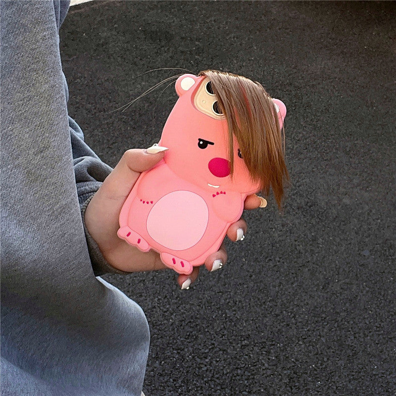 INSNIC Little Beaver iPhone Case – Quirky Animal-Inspired Design, Soft Silicone & Premium Protection