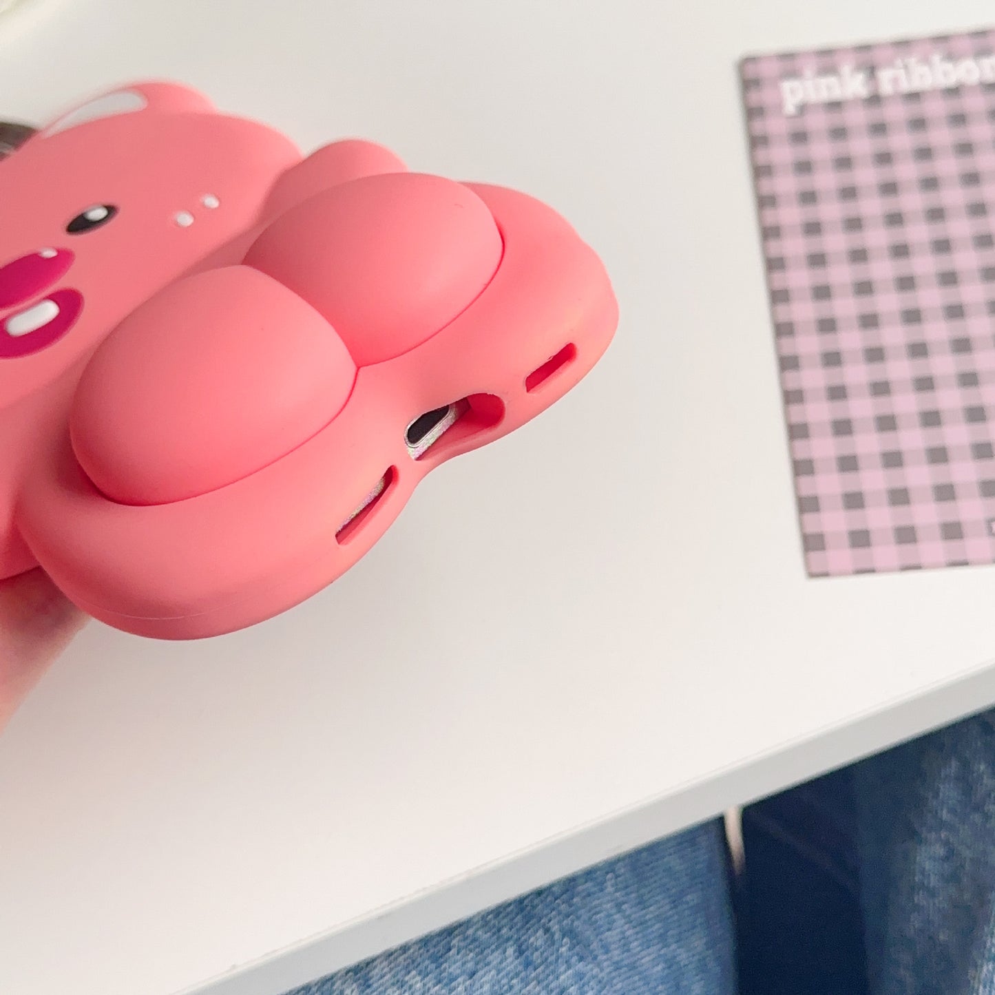 INSNIC Pressable Little Beaver iPhone Case– Quirky Animal-Inspired Design, Soft Silicone & Premium Protection