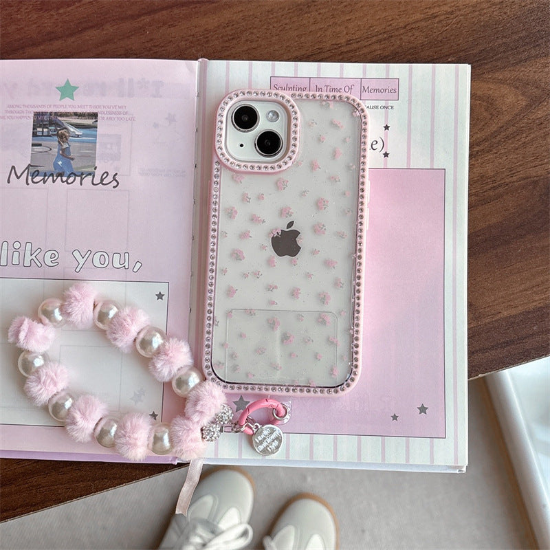 INSNIC Magnetische Glitzerhülle mit Farbverlauf für das iPhone