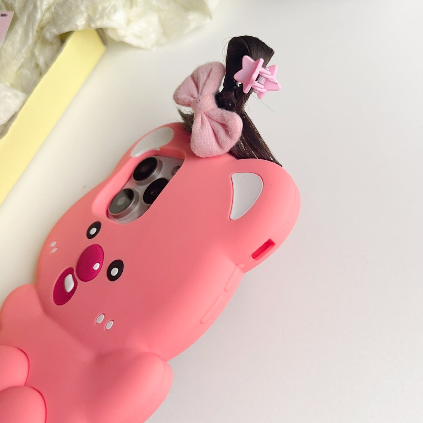 INSNIC Pressable Little Beaver iPhone Case– Quirky Animal-Inspired Design, Soft Silicone & Premium Protection