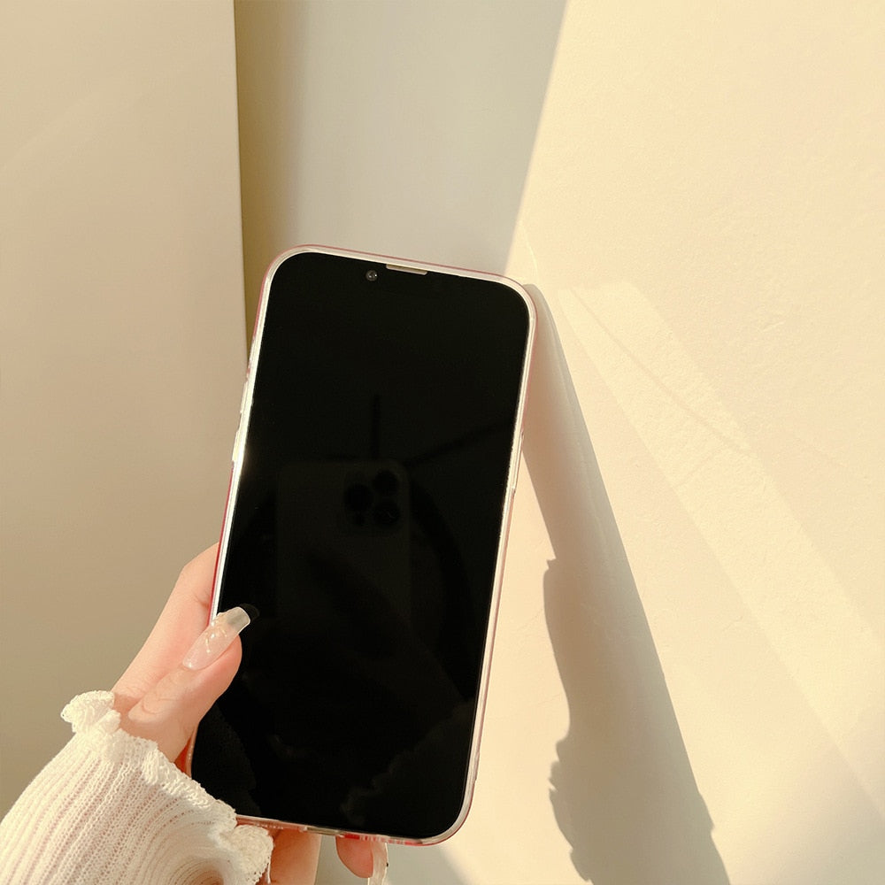 INSNIC Sweet Retro Pop Cherry Girls Love iPhone Case