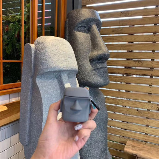 INSINC Creative 3D Stone Statue AirPods Case