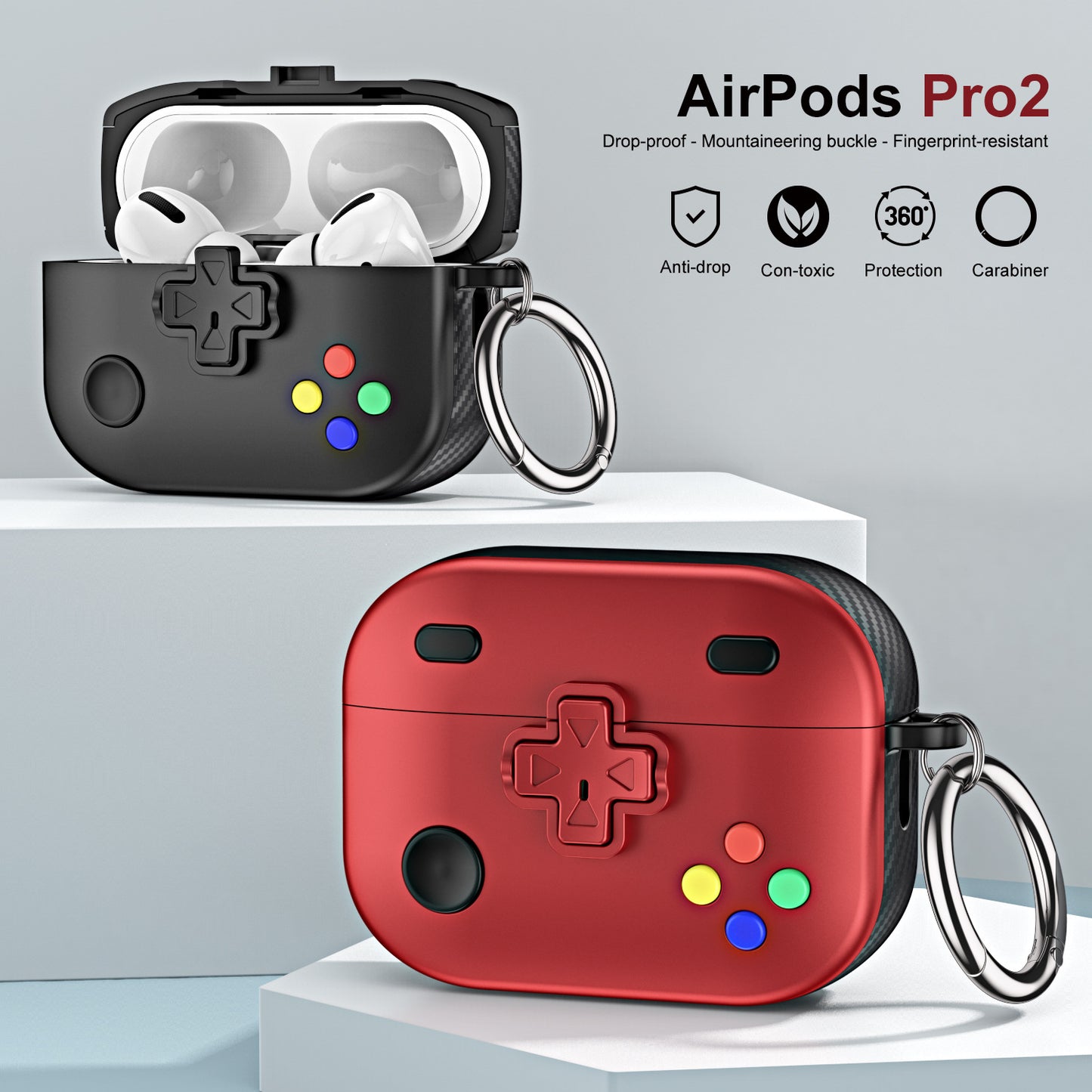 INSINC Creative Game Style AirPods-Kopfhörerhülle