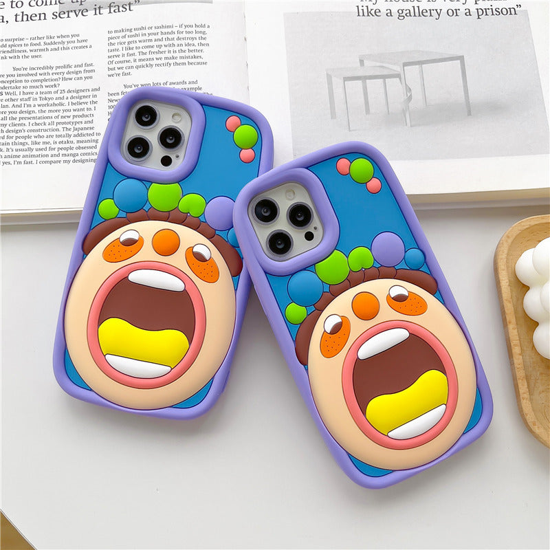 INSNIC Creative Big Mouth Boy Case For iPhone