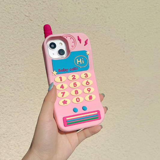 iPhone case | INSNIC Creative Pink Mobile Phone