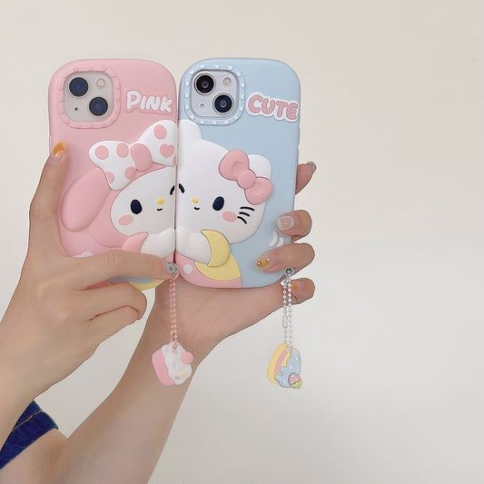 INSNIC Creative Cute And Cute KT Cat Medile Case For iPhone