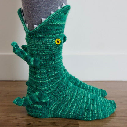 INSNIC Knitting Shark Socks Onesize Fits All