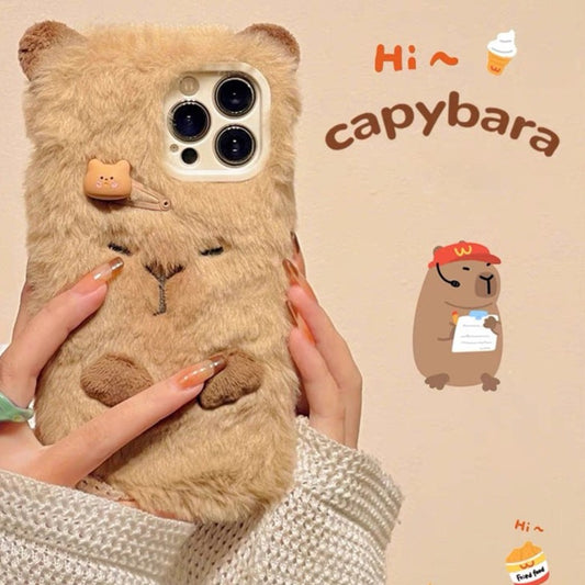 iPhone case | INSNIC Creative Plush Capybara Dolphin