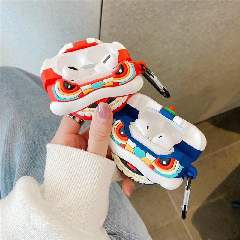 INSINC Creative Chinese Style Lion Dance AirPods Case