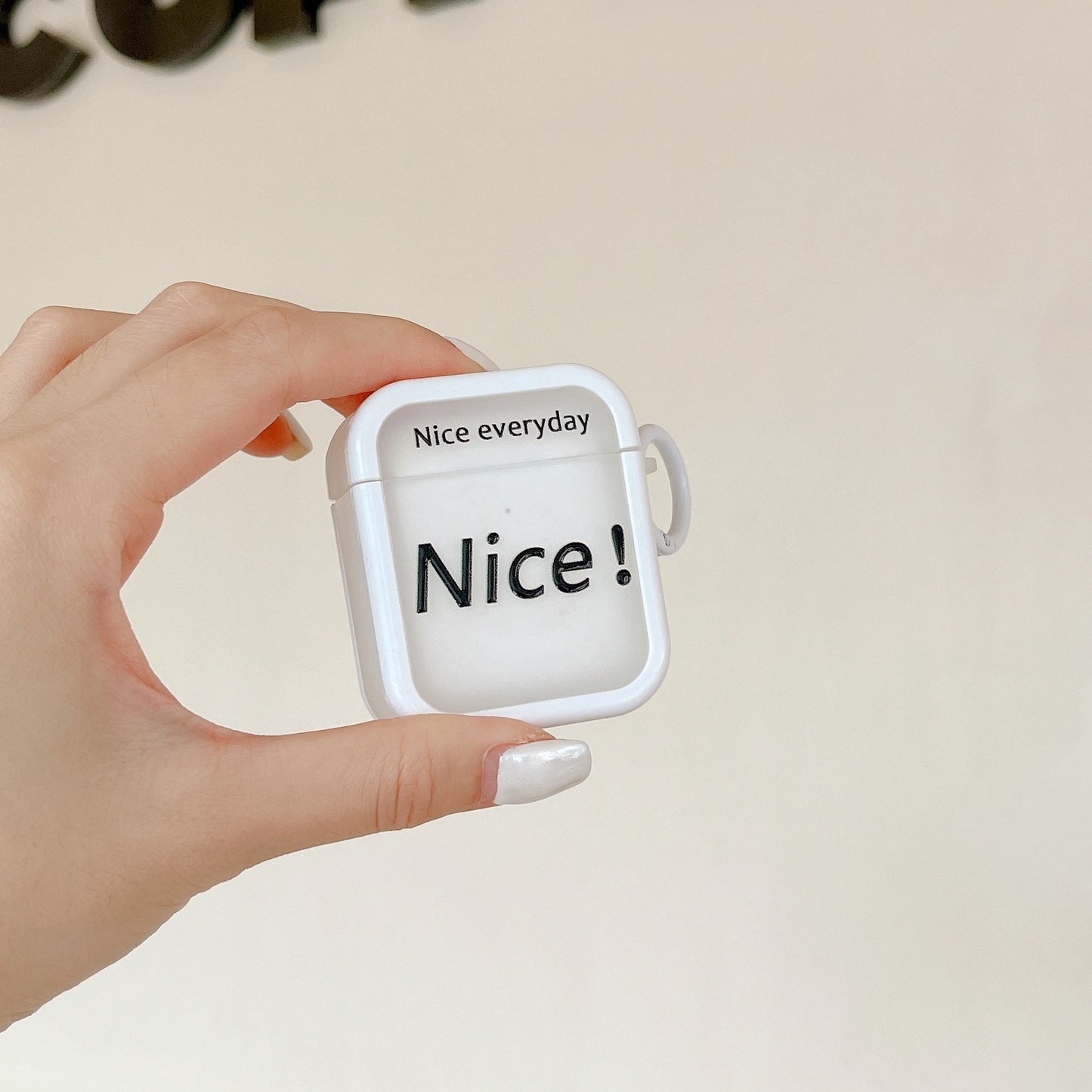 INSINC Creative Personalized English AirPods Case