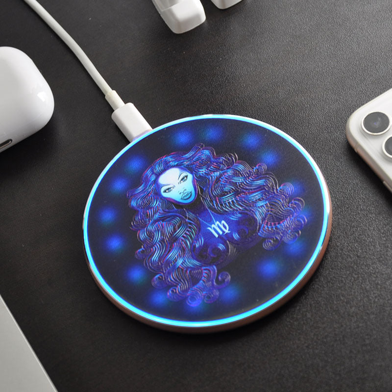 Das INSINC Creative Constellation Wireless Charger ist für Apple und Huawei geeignet