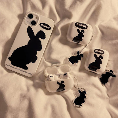 INSINC Creative Cute Rabbit AirPods-Hülle