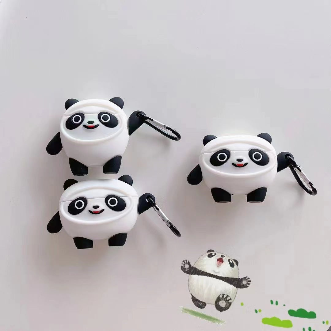 INSINC Creative 3D Cute Panda Style AirPods-Hülle