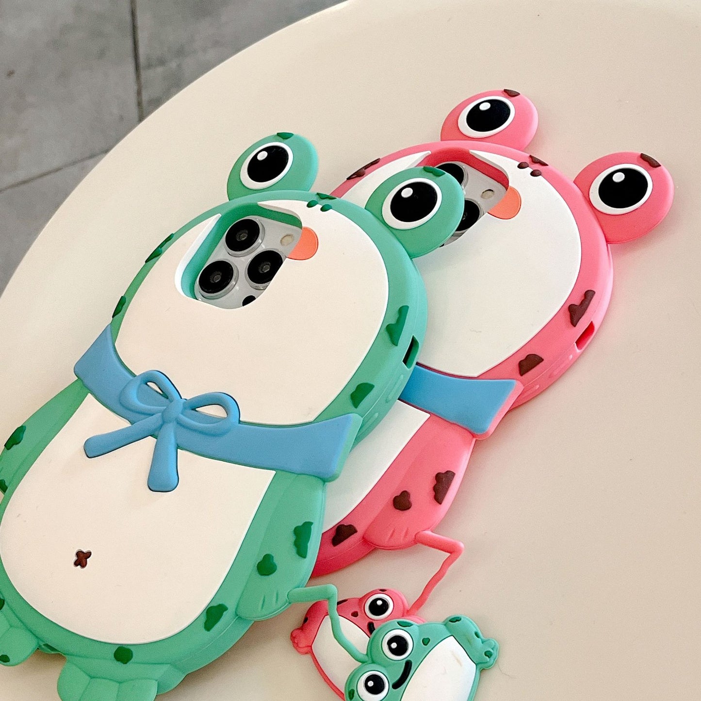INSNIC Kreative süße Frosch-Hülle für iPhone