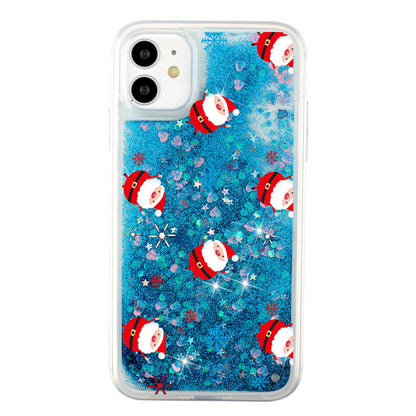 INSNIC Creative Christmas Quicksand Case For iPhone