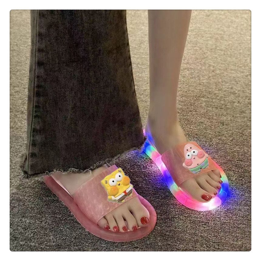 INSNIC Premium Anime Crystal Luminous Slippers