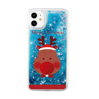 INSNIC Creative Christmas Quicksand Case For iPhone