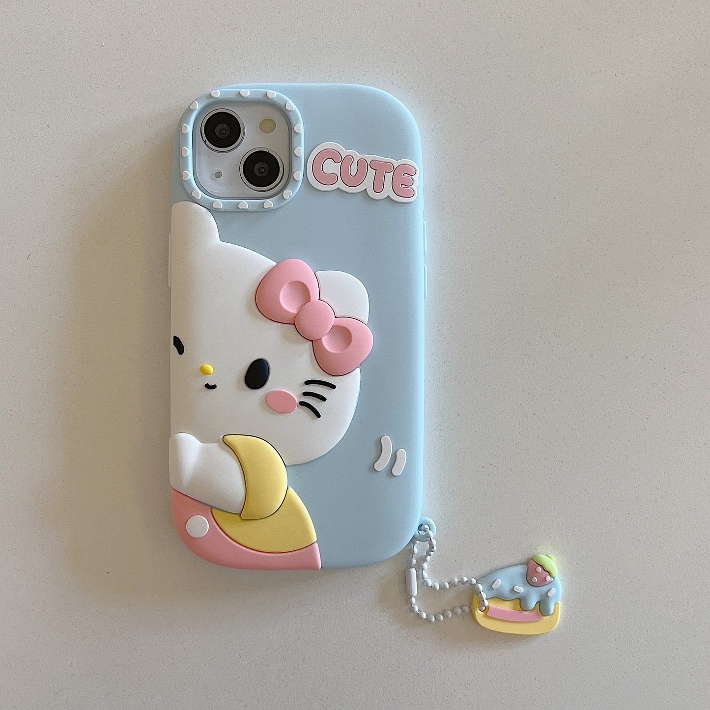 INSNIC Creative Cute And Cute KT Cat Medile Case For iPhone