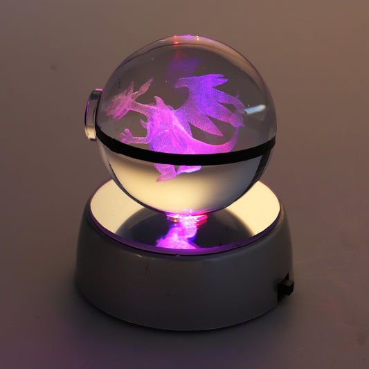 INSNIC Giant Charizard 3D Crystal Ball