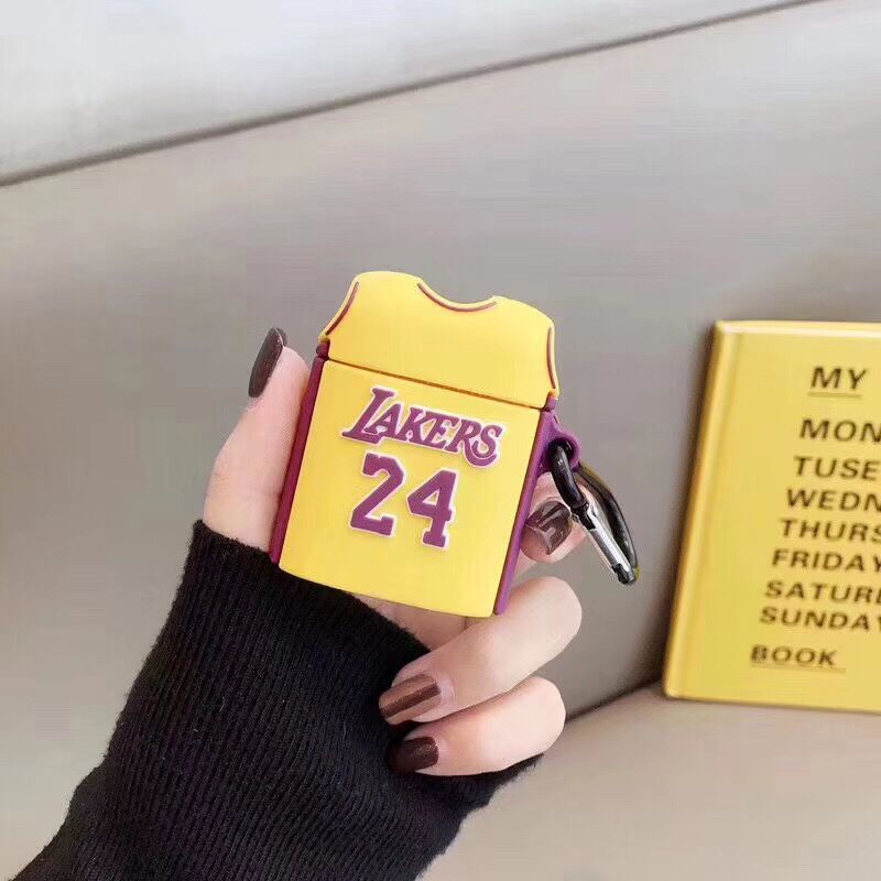 INSINC Creative 3D Basketball Clothes Style AirPods Case