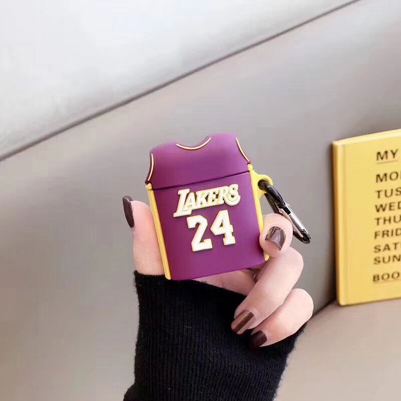 INSINC Creative 3D Basketball Clothes Style AirPods Case