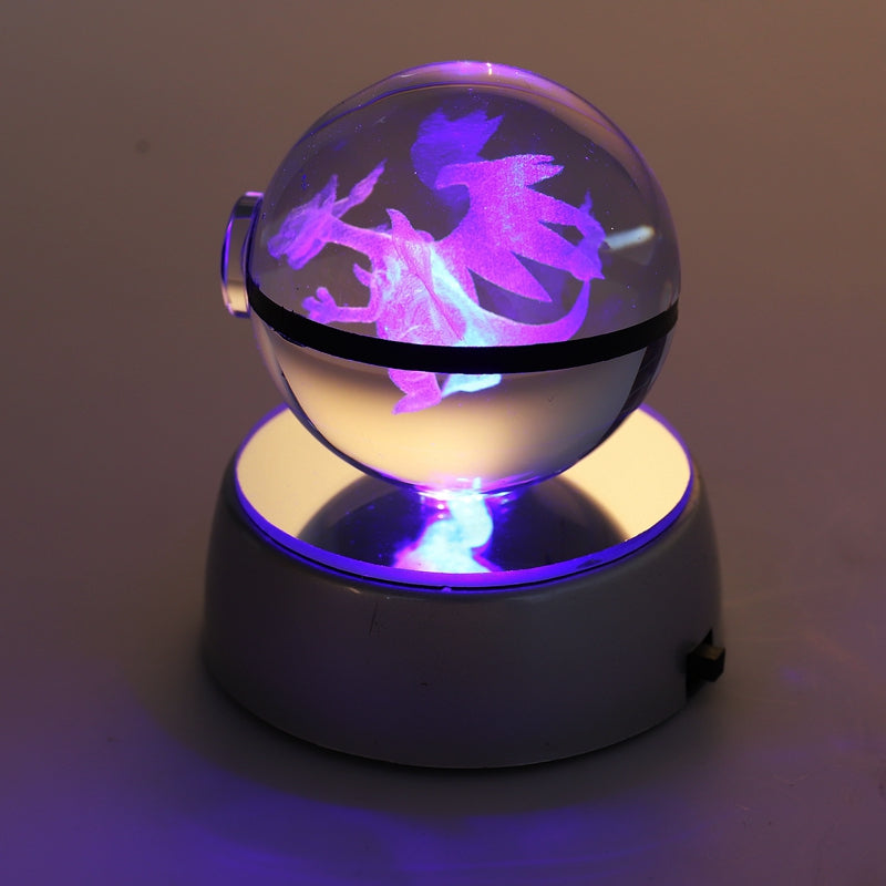 INSNIC Giant Charizard 3D Crystal Ball