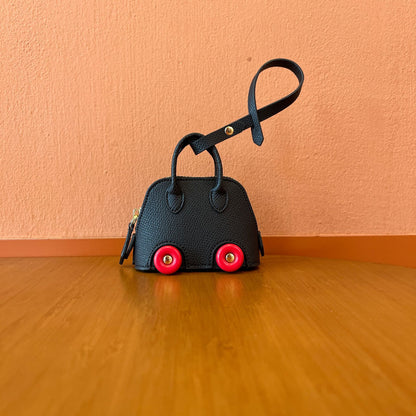 INSNIC Retro Car AirPodspro3 Pouch: Vibrant Mini Vehicle Case