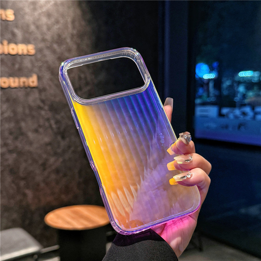 INSNIC Einfache magnetische Saugnapf-Hülle in Rosa mit Logo für iPhone