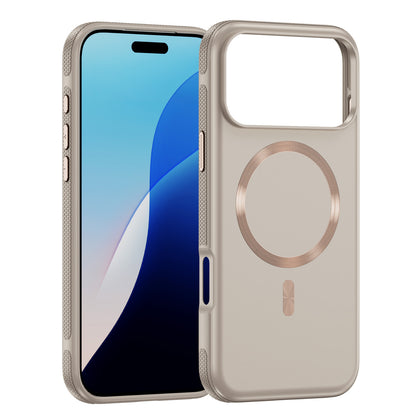 INSNIC Einfache magnetische Saugnapf-Hülle in Rosa mit Logo für iPhone