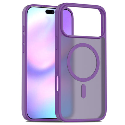 INSNIC Einfache magnetische Saugnapf-Hülle in Rosa mit Logo für iPhone