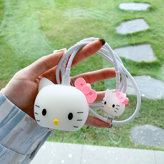 Charger Case | INSINC Creative Hello Kitty 4 Piece Set