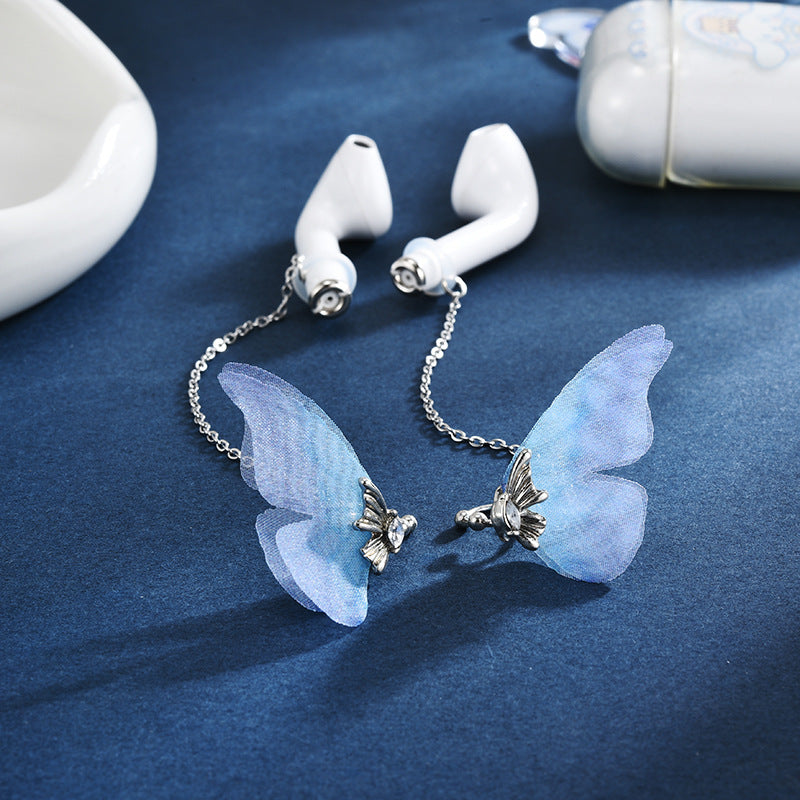 Airpods anti-lost Chain | INSNIC Creative Women's Butterfly Ear Clips