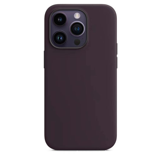 INSNIC Simple Magnetic Suction Berry Purple With Logo Case For iPhone
