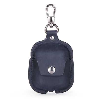 INSINC Creative Handmade Genuine Leather Full Bag AirPods Case