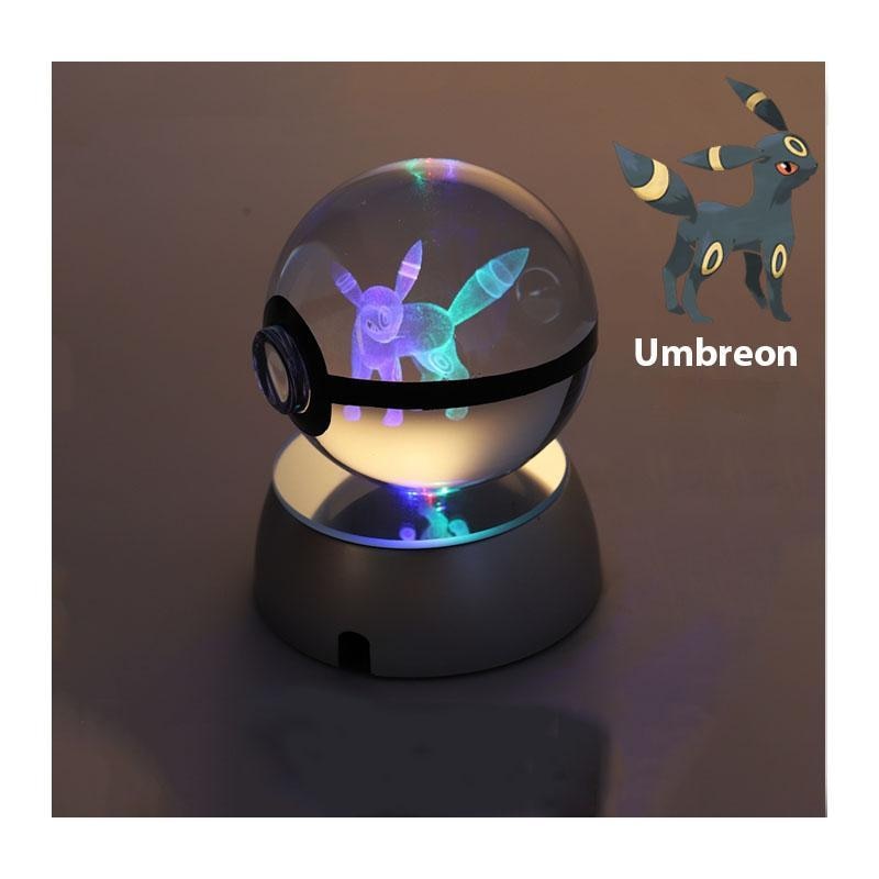INSNIC Umbreon 3D Anime Kristallkugel