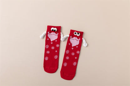 INSINC Creative Christmas Holding Hands Socks Christmas Gifts