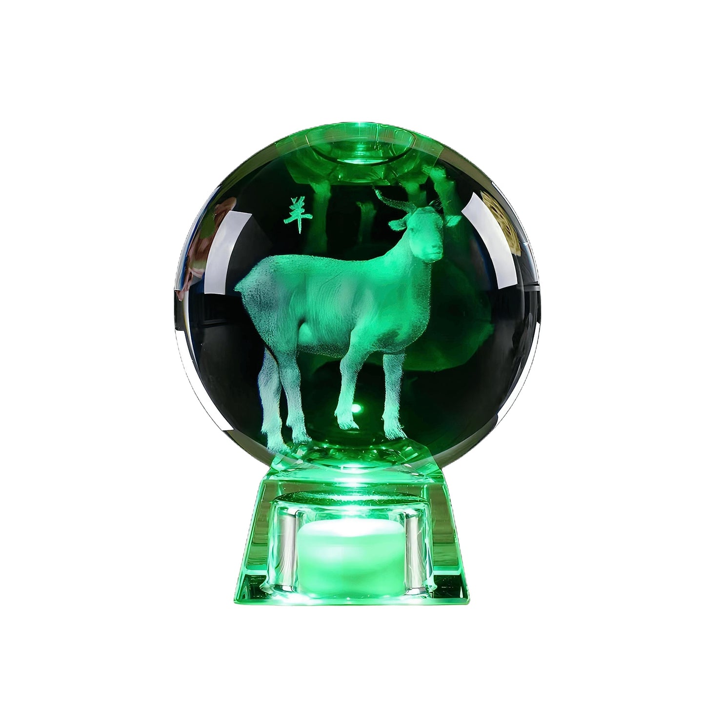 INSNIC Chinese Zodiac 3D Crystal Ball